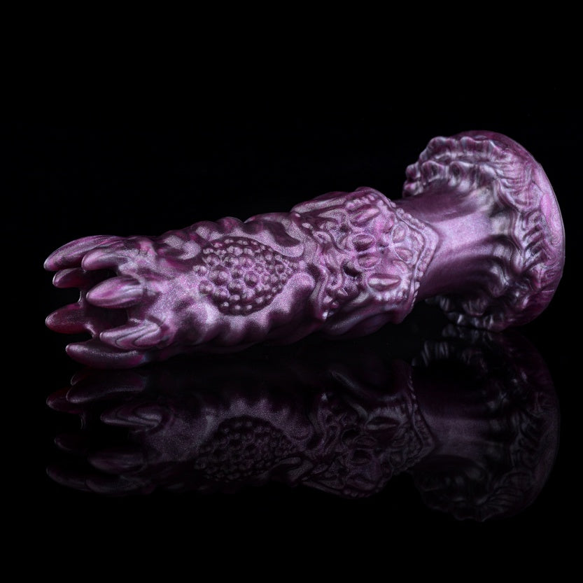 Tentacle Crown Ovipositor– Monster Fetish Fantasy Dildo with Silicone Eggs & Suction Cup