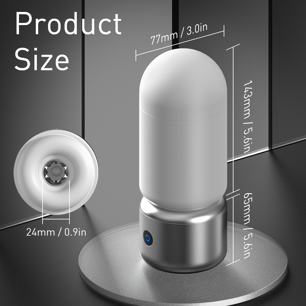 Multifunctional Vibrating Blowjob Masturbator - Male Penis Massage Fleshlight Pocket Pussy