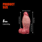 TitanCore Realistic Silicone Dildo-Dual Density / Firm Core
