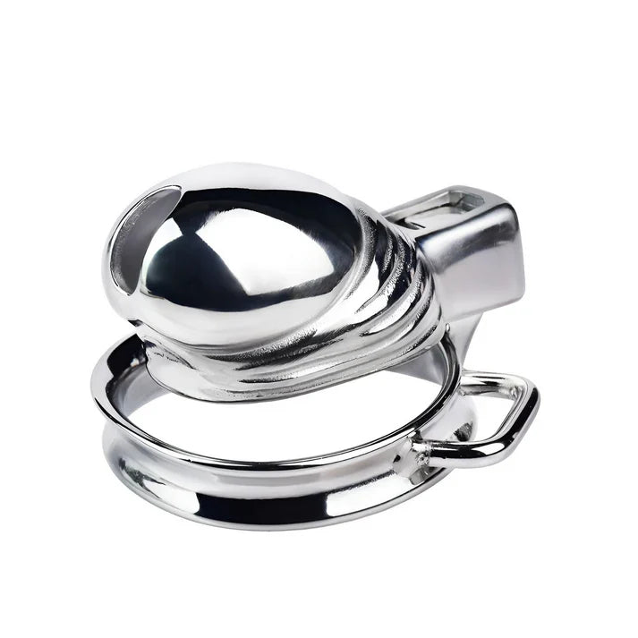 Metal Penis Shaped Chastity Cage LKM-065