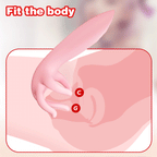 Finger Vibrator Sex Toys for Women - Realistic Pink Breast Vaginal Prostate Massager Novelty Gift