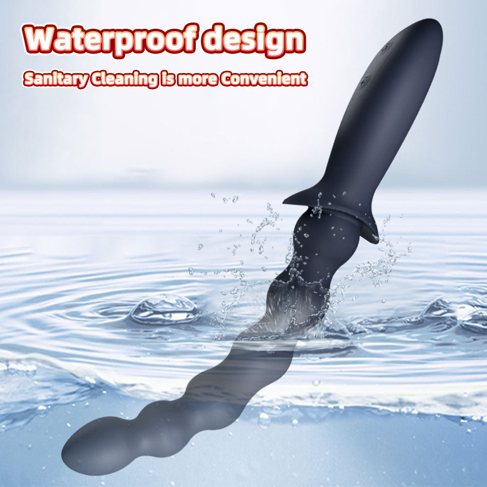 Vibrating Anal Beads Prostate Massager - Portable Finger Vaginal Anal Orgasm Handy Sex Toys