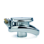 Inverted Double Cylinder Flat Chastity Cage