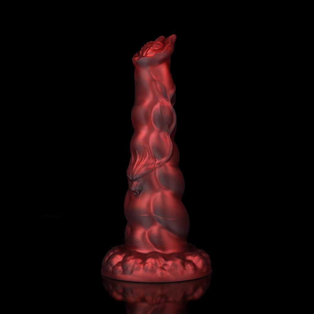Crimson Fantasy Knot Dildo – Sphinx Edition