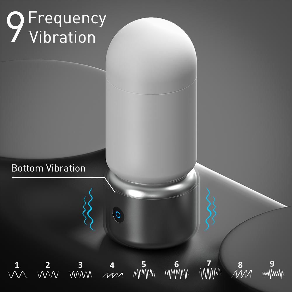 Multifunctional Vibrating Blowjob Masturbator - Male Penis Massage Fleshlight Pocket Pussy