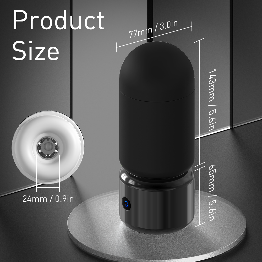 Multifunctional Vibrating Blowjob Masturbator - Male Penis Massage Fleshlight Pocket Pussy