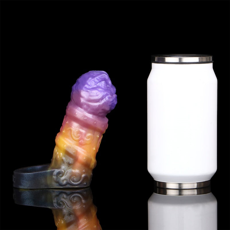 Insect Carapace Fantasy Penis Sleeve – Silicone Sex Toys for Male Enhancement and Prolonged Penetration