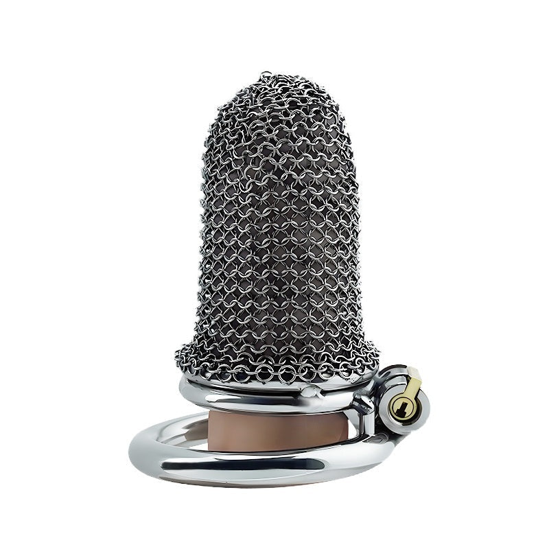 Chainmail Chastity Cage — Medieval Fantasy Armor for Your Most Private Battles