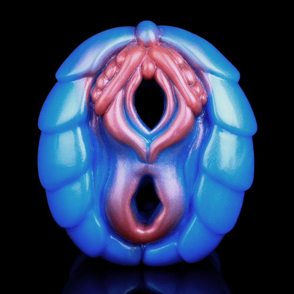 Fantasy Beast Dual Pocket Pussy – Vibrating Bullet Dual Vaginal Masturbator | Domlust