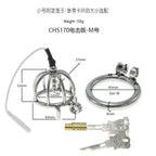 Small Electric Metal Cock Cage – Male Chastity Device