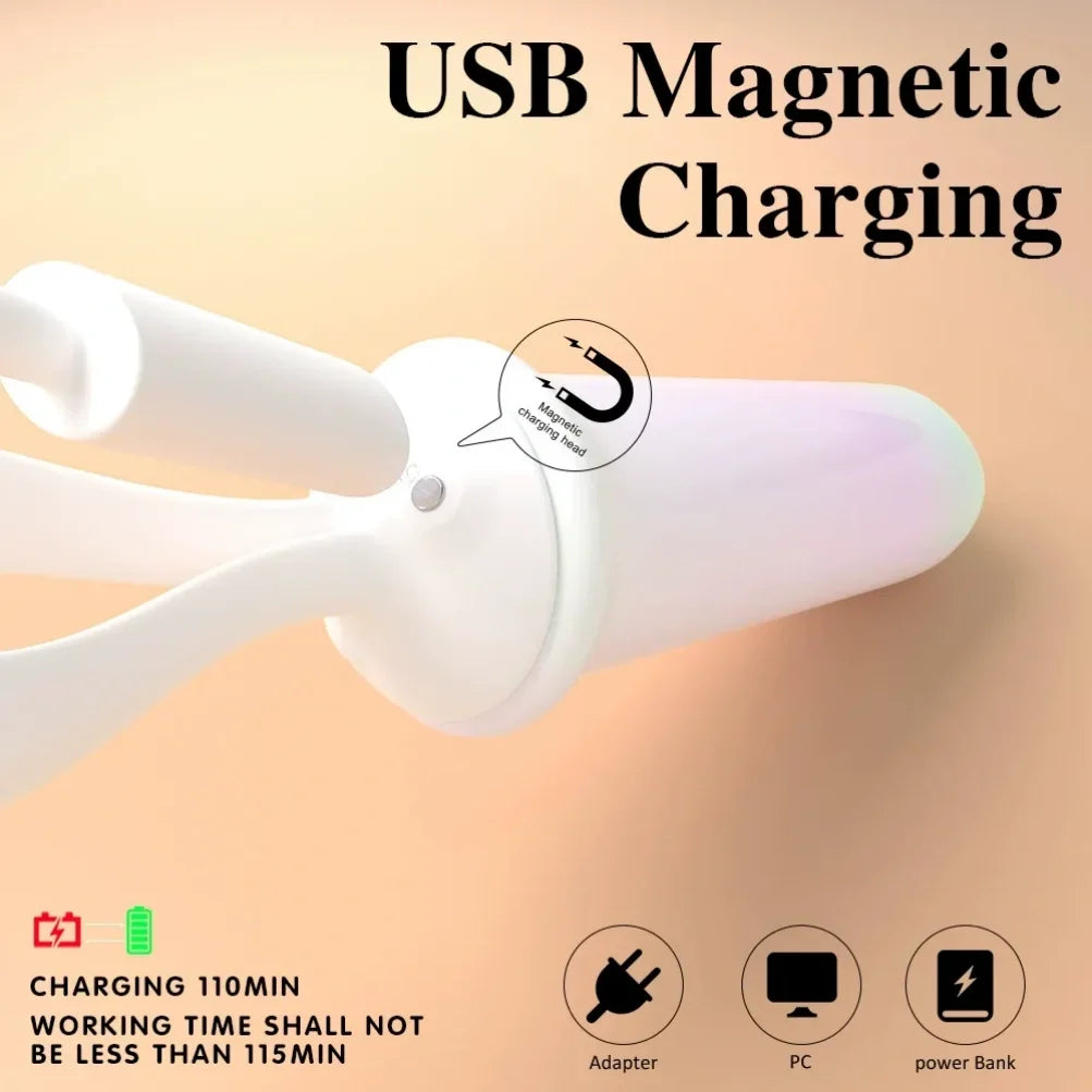 Pull-Ring Vibrating Dildo Bullet Vibrator - Silicone Vaginal Women Masturbator Sex Toys