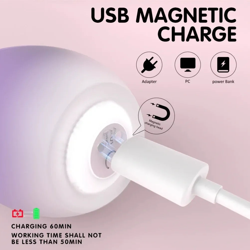 Clit Stimulator Egg Vibrator - Magic Wand Women Masturbating Sex Toys Novelty Gifts