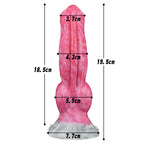 7 Inch Fantasy Dog Dildo with Realistic Knot - Tarisss Sex Toy Store
