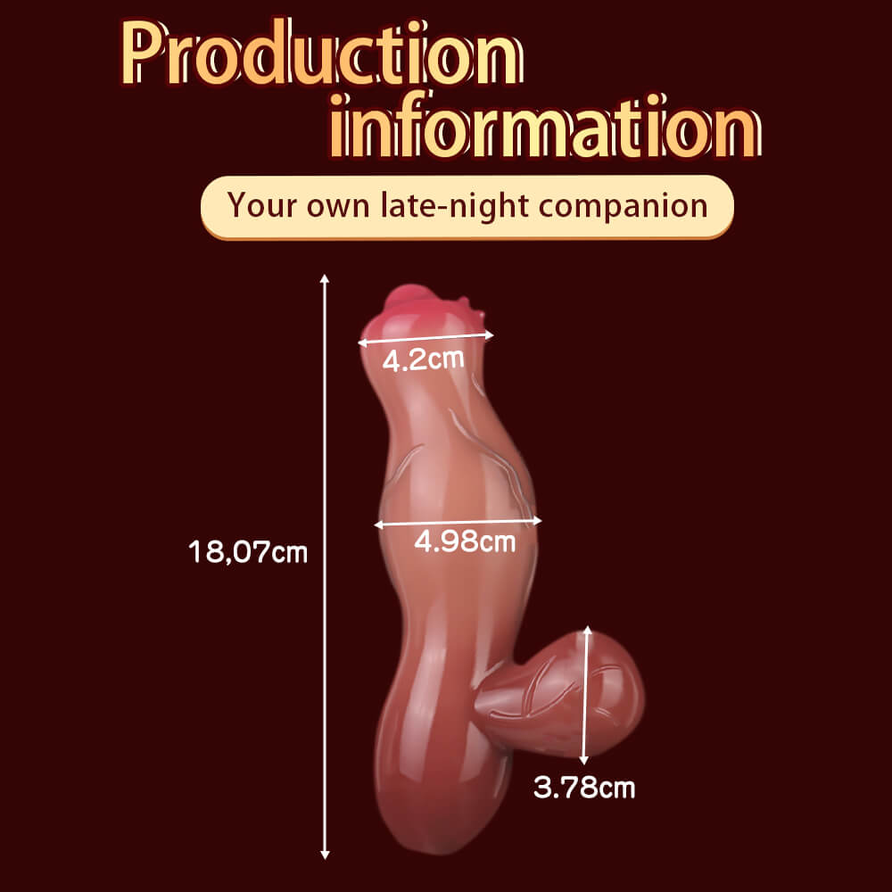 7 Inch Fantasy Dog Knot Vibrating Dildo - Tarisss Sex Toy Store