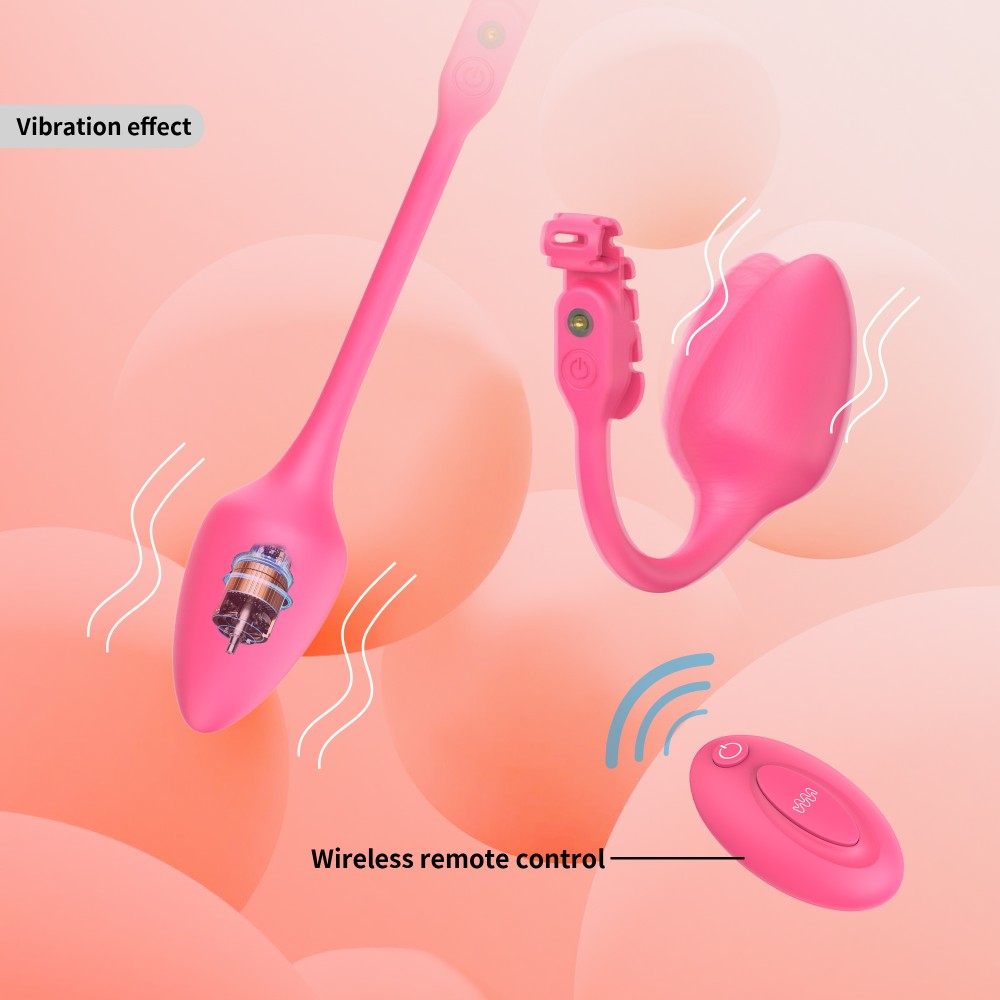 Vibrating Anal Plug for Chastity Cage – Adjustable Strap Prostate Massager with 10 Modes (Remote Control, Silicone)