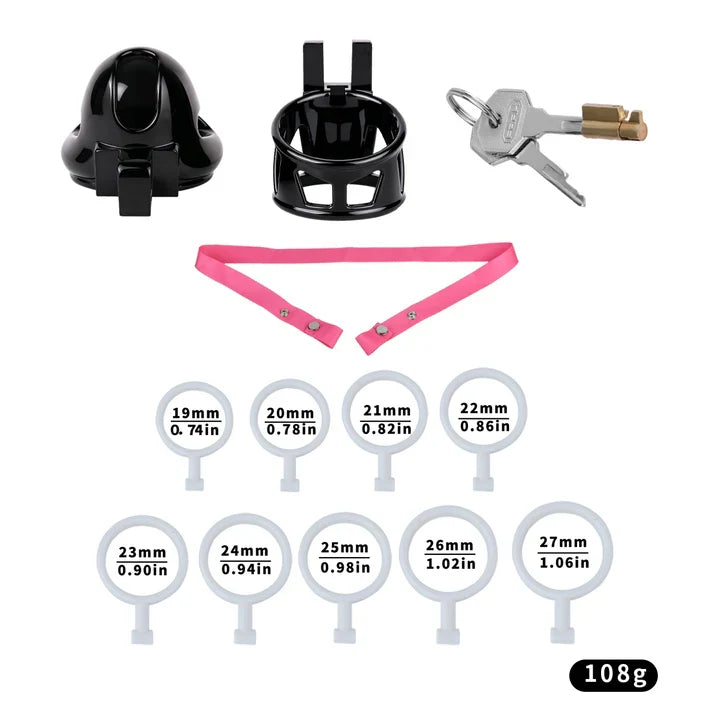 ABS Resin Shaft-Only Chastity Cage