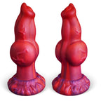 7.5" Insertable Length Giant Dragon Knot Dildo Fantasy Silicone - Tarisss Sex Toy Store