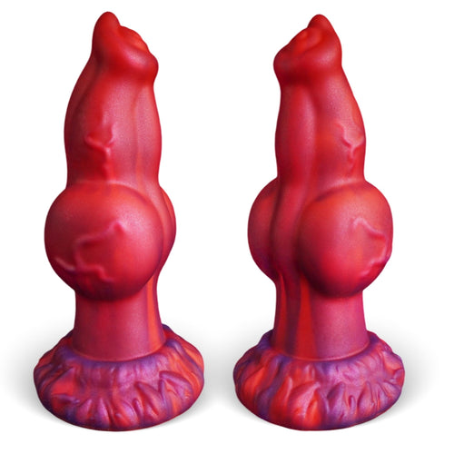 7.5" Insertable Length Giant Dragon Knot Dildo Fantasy Silicone - Tarisss Sex Toy Store