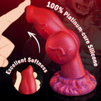 7.5" Insertable Length Giant Dragon Knot Dildo Fantasy Silicone - Tarisss Sex Toy Store