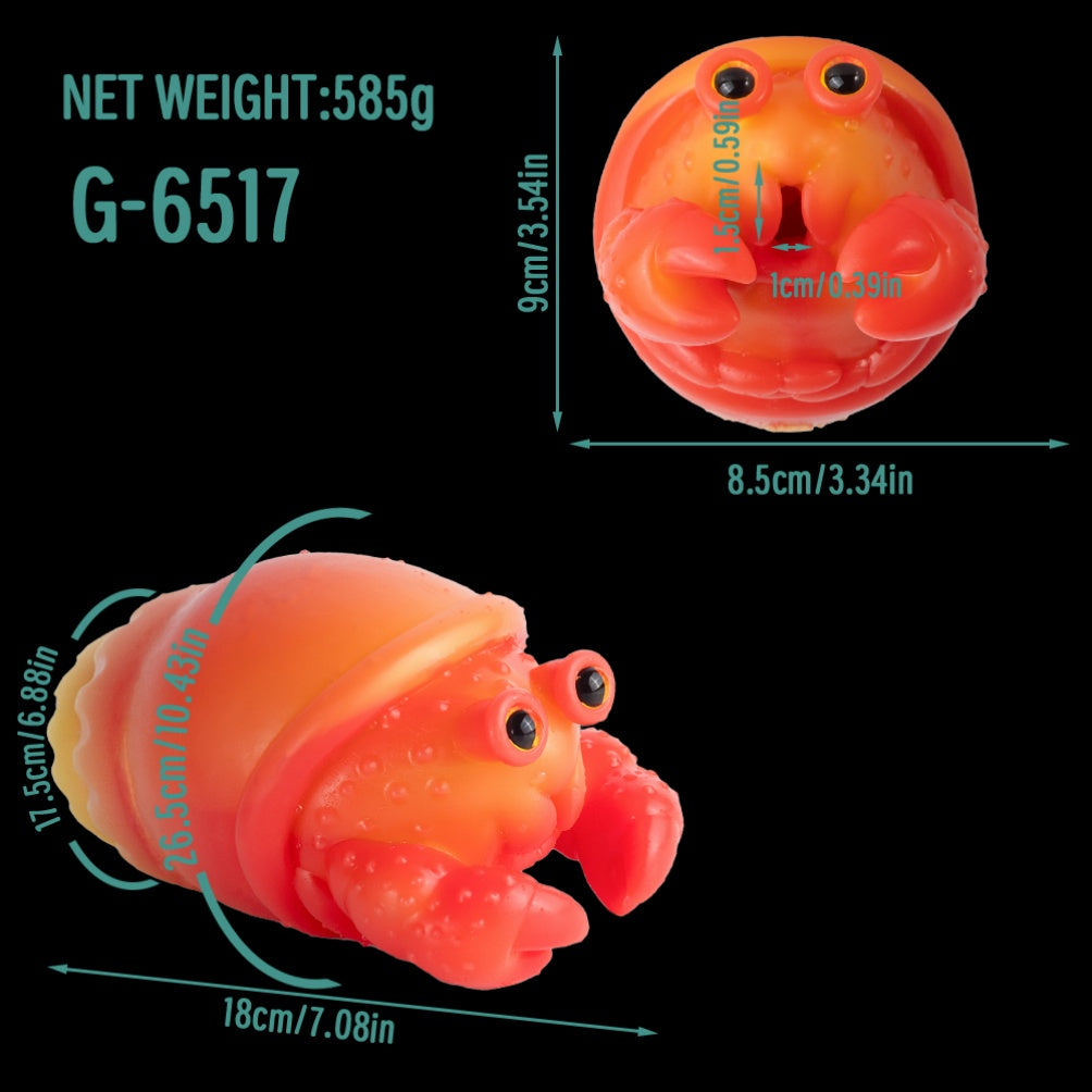 Hermit Crab Pocket Pussy – Discreet Fantasy Oral Silicone Masturbator | Domlust