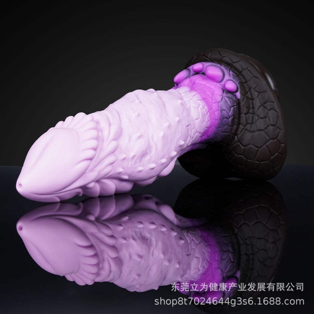 Hands-Free Fantasy Silicone Drake's Dick Suction Cup Dildo – G-Spot Expansion & Orgasmic Massage