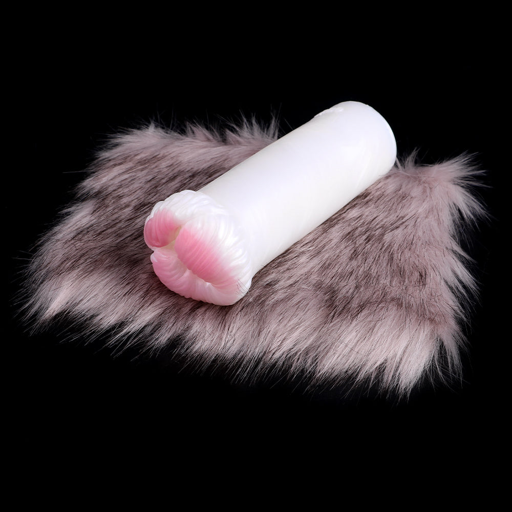 Furry Dog Pocket Pussy — Realistic Animal Vagina Double-Open Masturbator | Domlust Fetish Silicone