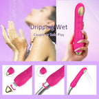 Vibrating Dildo G Spot Vibrator - Shower Vaginal Massager Dual-function Sex Toys for Women