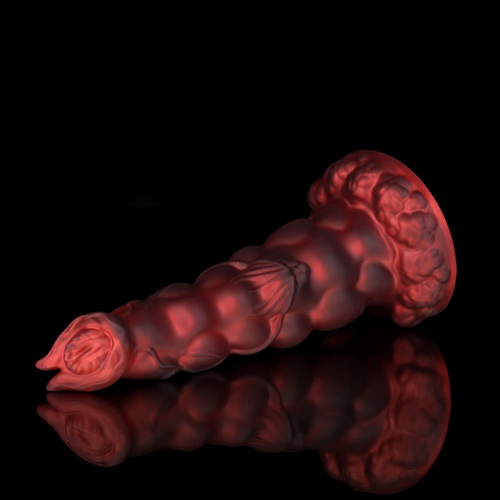 Crimson Fantasy Knot Dildo – Sphinx Edition