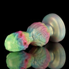 Skeleton Hand Gradient Butt Plug – Pink & Green Bone Grip Edition