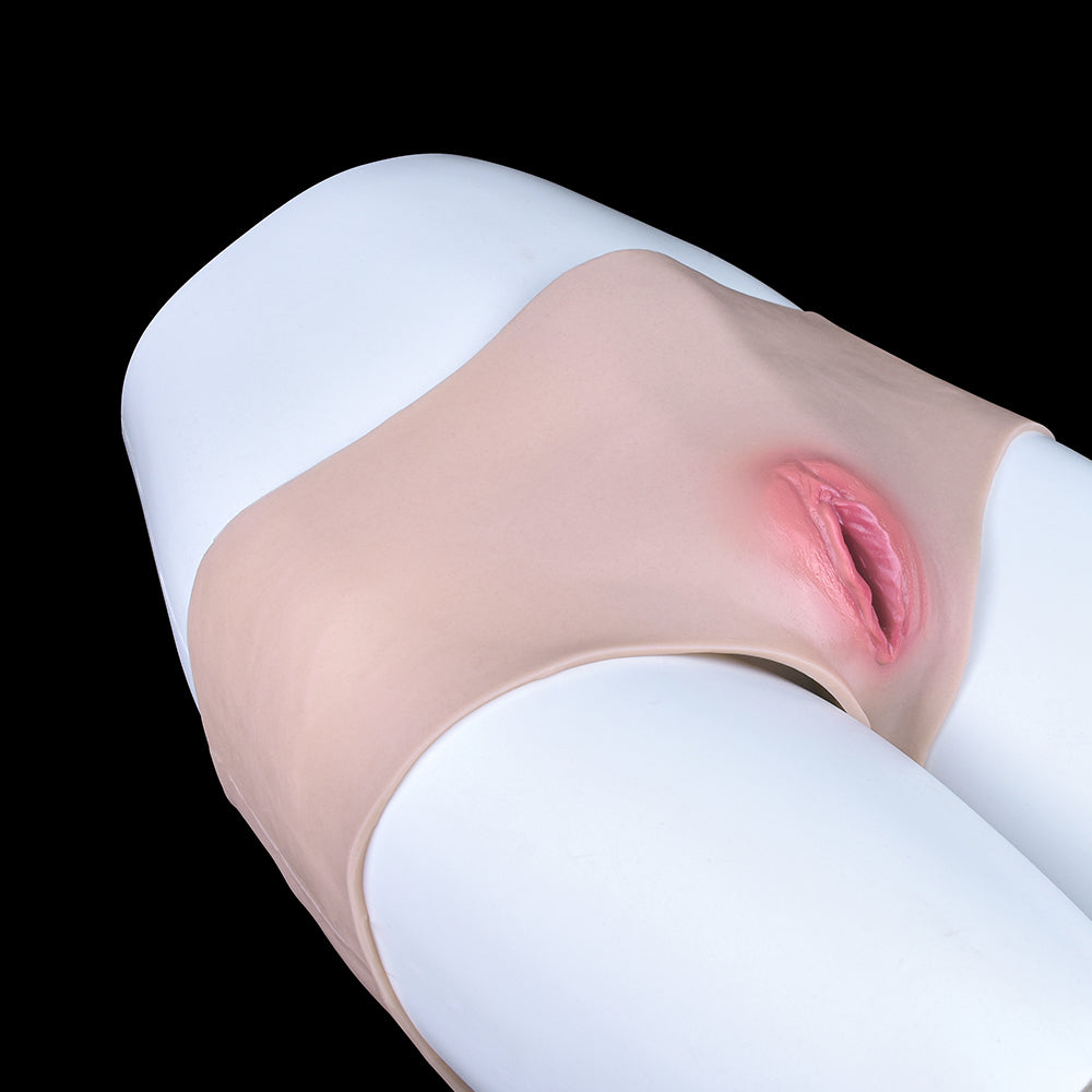 Realistic Pussy Panties Male Sex Toys - Premium Silicone Buttocks Lift Gay Play Underwear