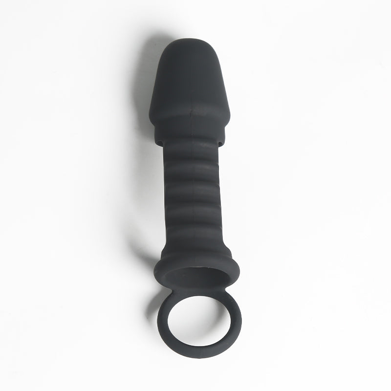 Silicone Cock Rings Penis Sleeve Sex Toys for Men - Dual Cockring Delay Ejaculation Trainer