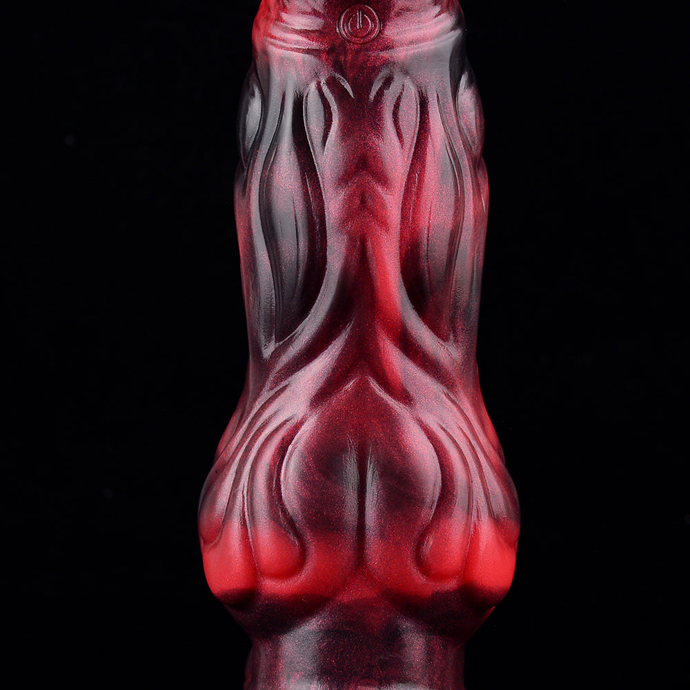 Vibrating Cock Sleeve Dragondildo Penis Sheath - Men Masturbating Extender Sex Toys