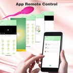 APP Controlled Vibrating Panty Egg Vibrator - Sperm G Spot Anal Sex Toys for Women