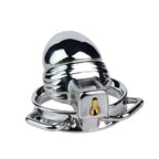 Metal Penis Shaped Chastity Cage LKM-065