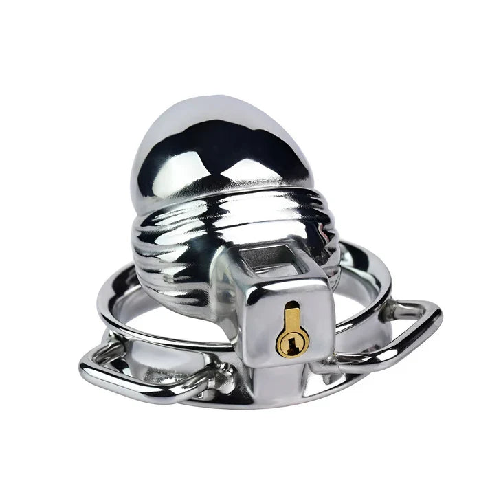 Metal Penis Shaped Chastity Cage LKM-065