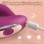 Fantasy Double-Ended Dildo Vibrator — Platinum Silicone G-Spot & Anal Stimulator