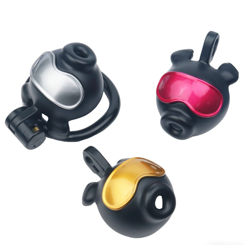 Octopus Goggle Chastity Cage 🐙  – Compact Male Chastity Device with Key