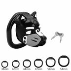 Puppy Head Chastity Cage