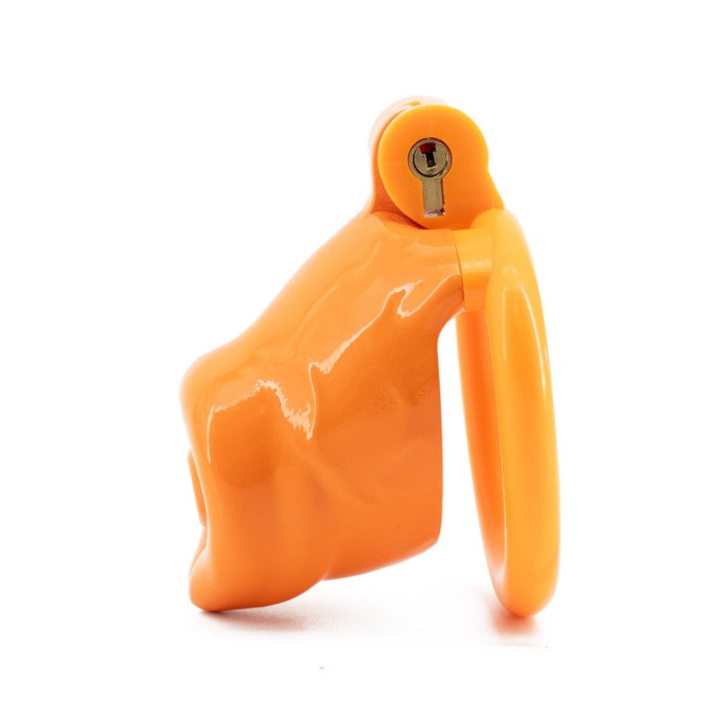 🐾 Dog Cock Cage with Realistic Vein Texture Multiple Sizes | Color Options | Realistic Vein Design | Lightweight Resin Material