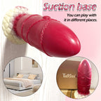 8 Inch Egg Butt Plug with Chain - Tarisss Sex Toy Store