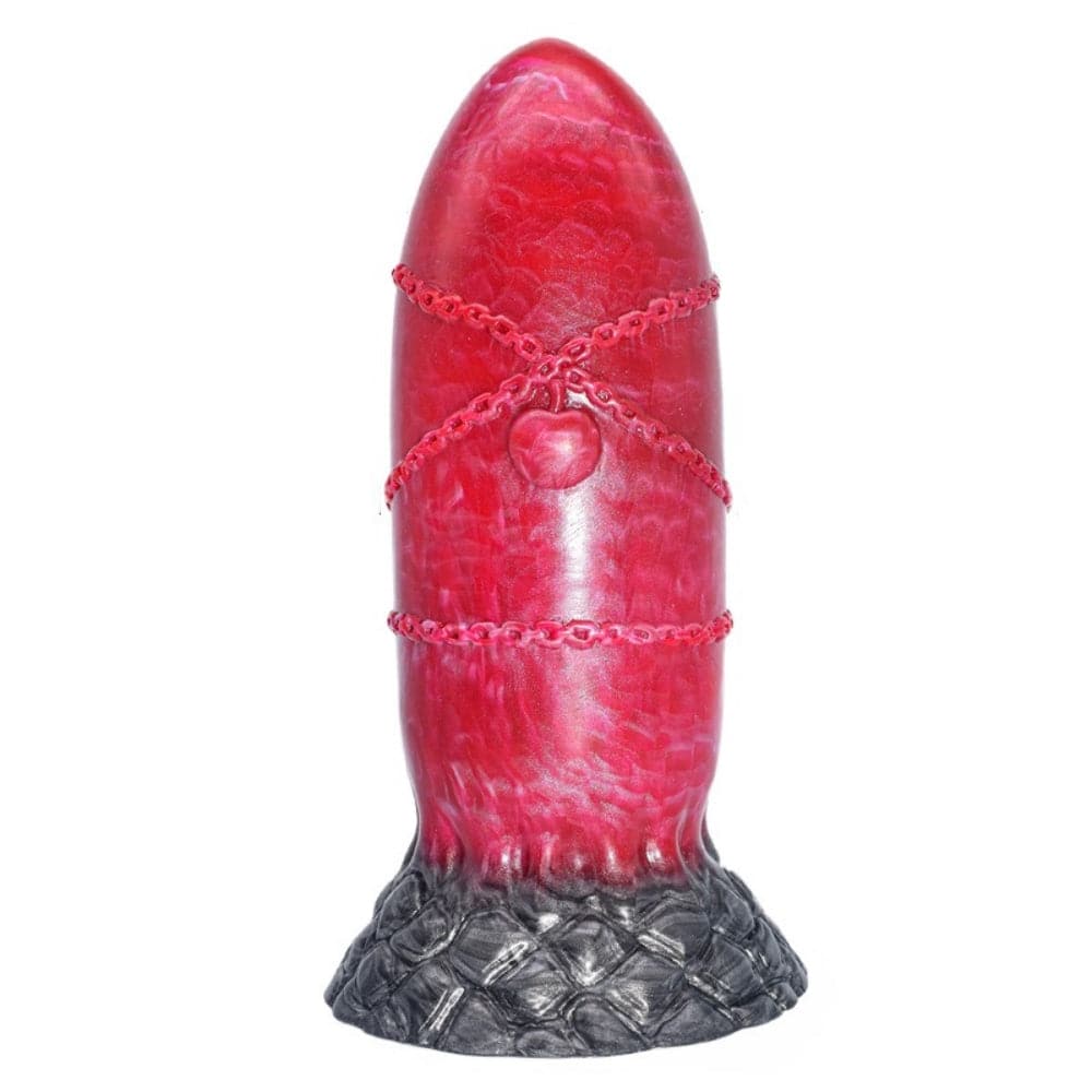 8 Inch Egg Butt Plug with Chain - Tarisss Sex Toy Store
