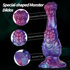 8 Inch Fantasy Monster Flared Horse Dildo with Knot - Tarisss Sex Toy Store