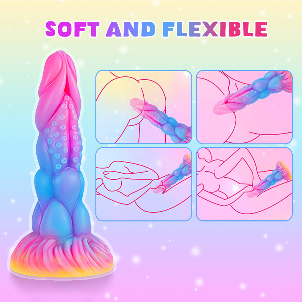 8-inch-glowing-monster-dildo-alien-tentacle-dildo-2