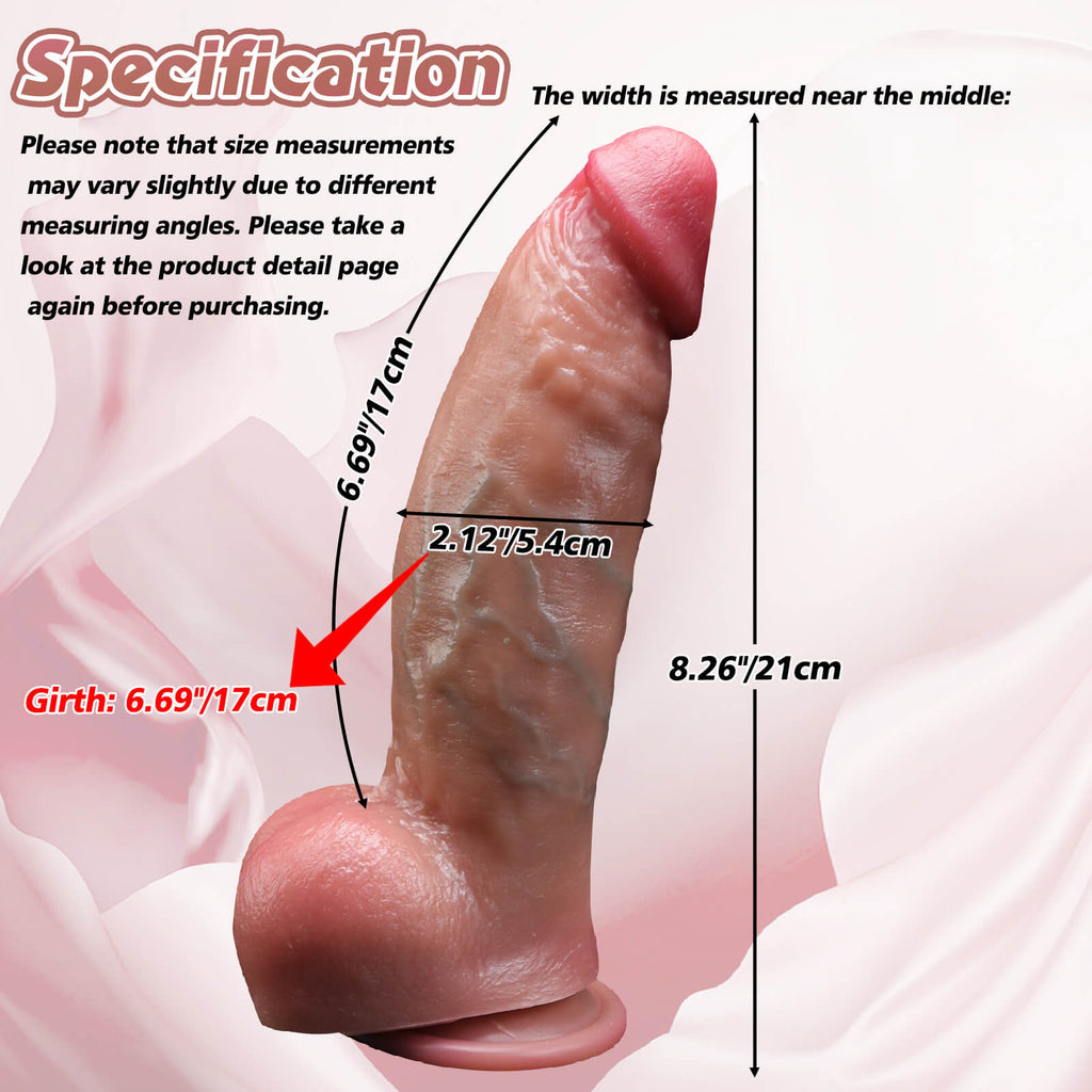 8 Inch Most Realistic Dildo - Tarisss Sex Toy Store