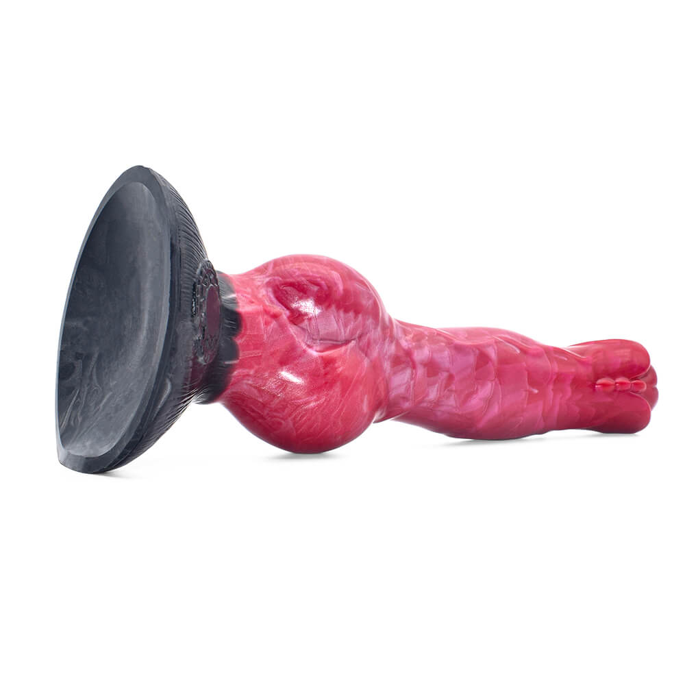 8 Inch Silicone Wolf Dildo with Knot - Tarisss Sex Toy Store