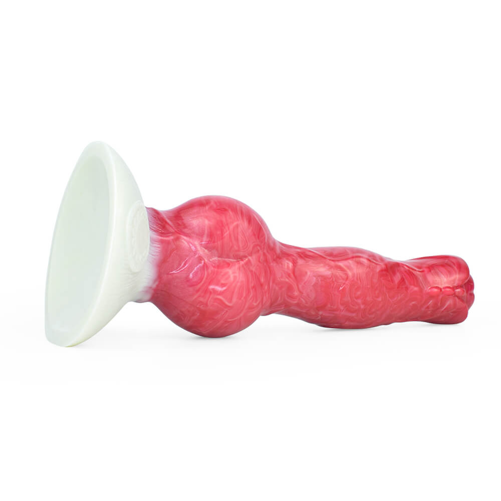 8 Inch Silicone Wolf Dildo with Knot - Tarisss Sex Toy Store