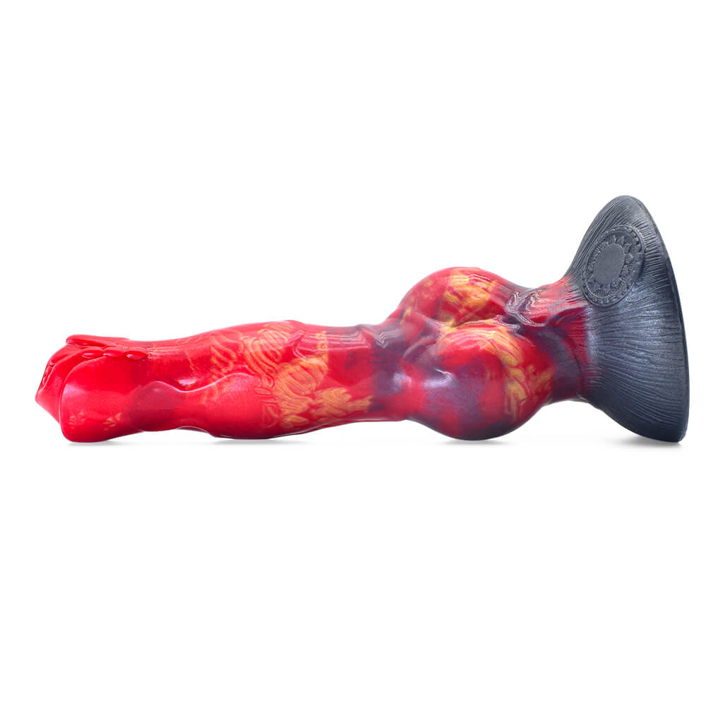 8 Inch Silicone Wolf Dildo with Knot - Tarisss Sex Toy Store