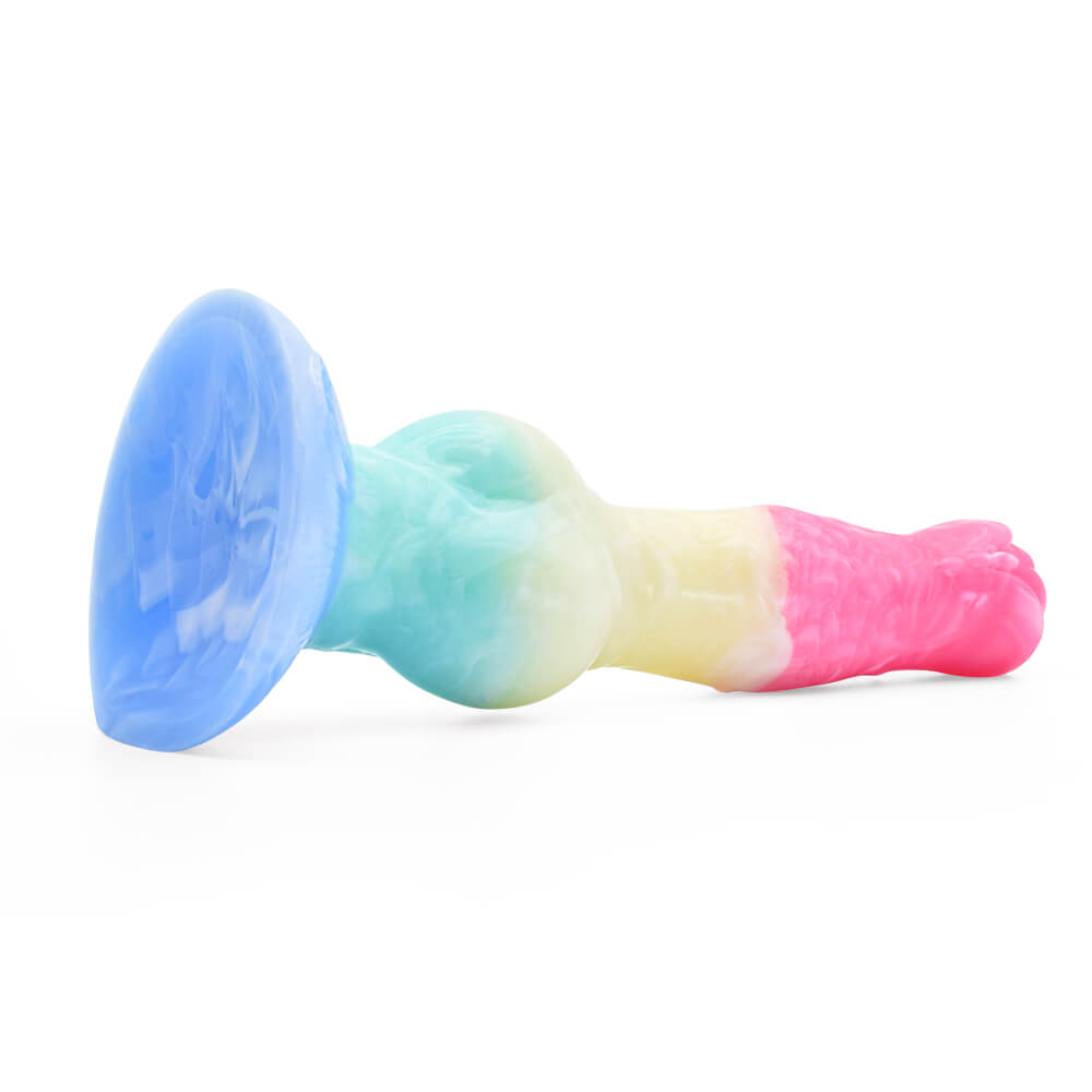8 Inch Silicone Wolf Dildo with Knot - Tarisss Sex Toy Store