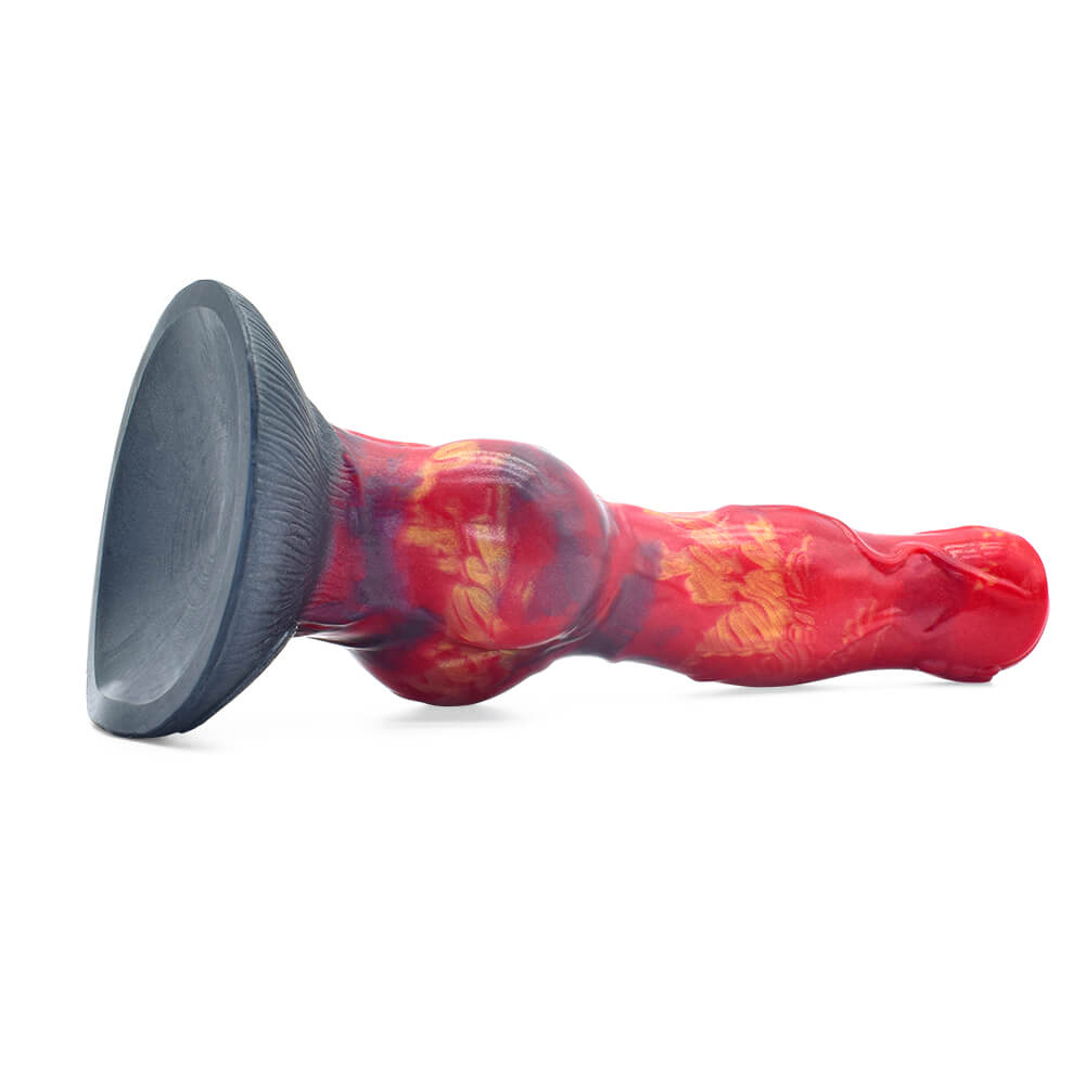 8 Inch Silicone Wolf Dildo with Knot - Tarisss Sex Toy Store