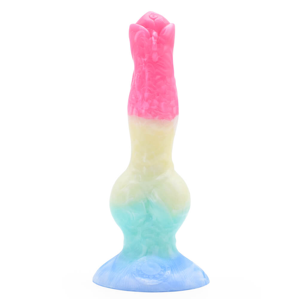 8 Inch Silicone Wolf Dildo with Knot - Tarisss Sex Toy Store